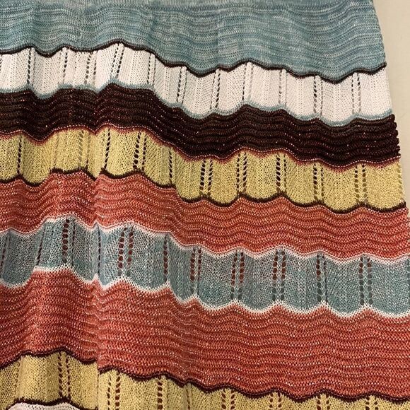 KNITTS SHORTSmulticolored stripe knit shorts Size XS NWT - Picture 3 of 5